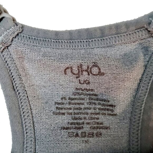 Ryka Seamless Compression Sports Bra Heather Grey Size L - Picture 4 of 9